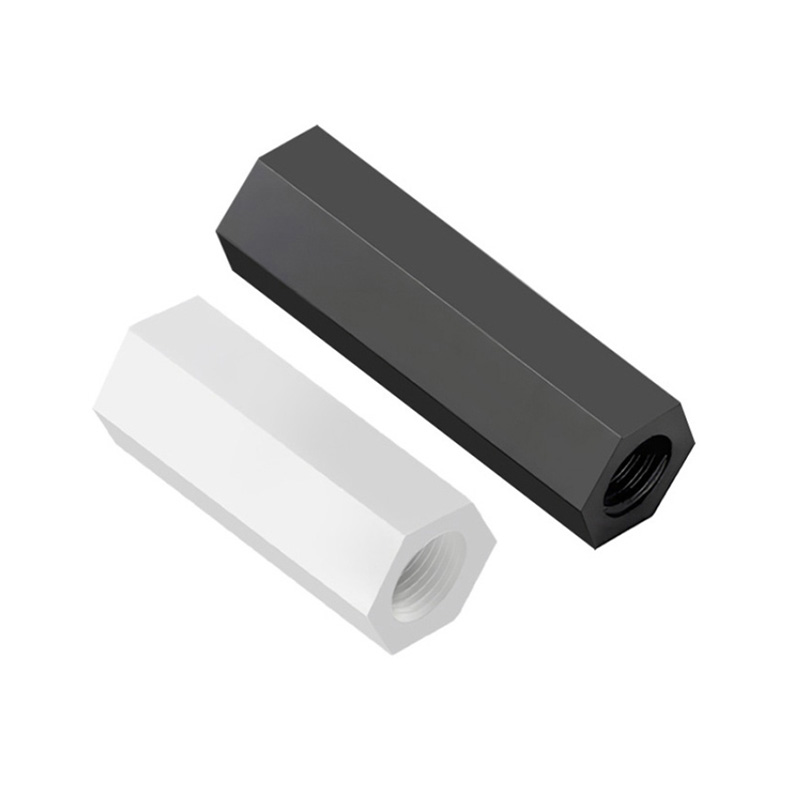 Colonna di nylon Isolamento Colonna Accessori elettrici da dado in nylon esagonale