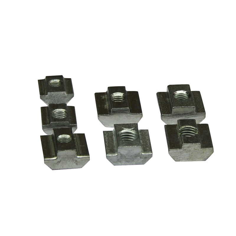 Nero quadrato di personalizzazione non standard dado a forma di irregolare