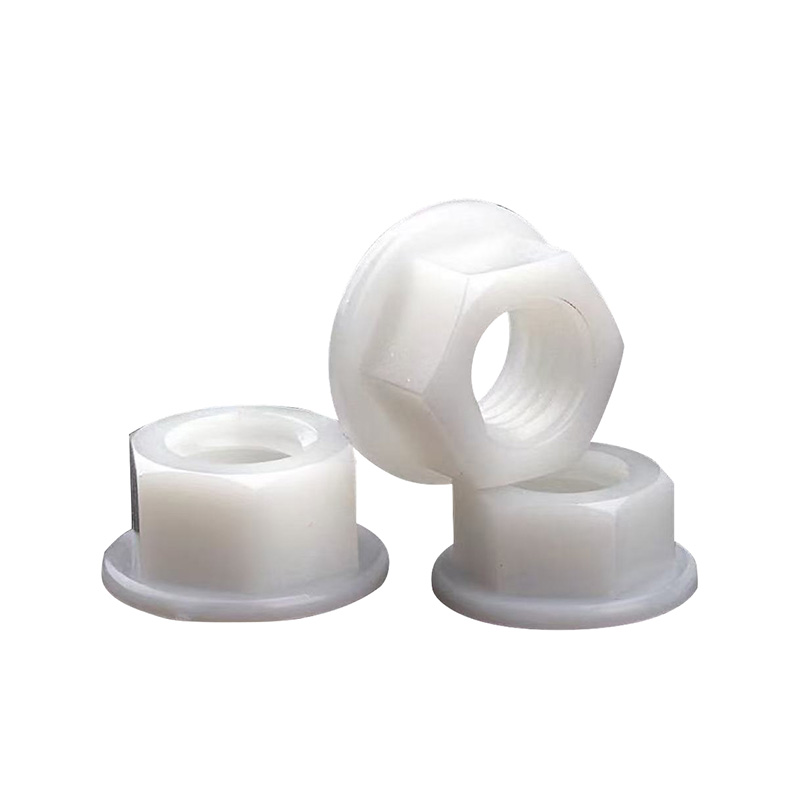 Nylon Exagonal Nut Flange Estex Nylon Accessori elettrici da dado in nylon