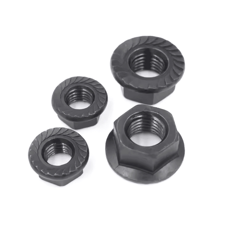Dadi antiscivolo con dado flangiato esagonale zincato M16-1.5 Dadi antiscivolo con dado flangiato esagonale zincato M16-1.5