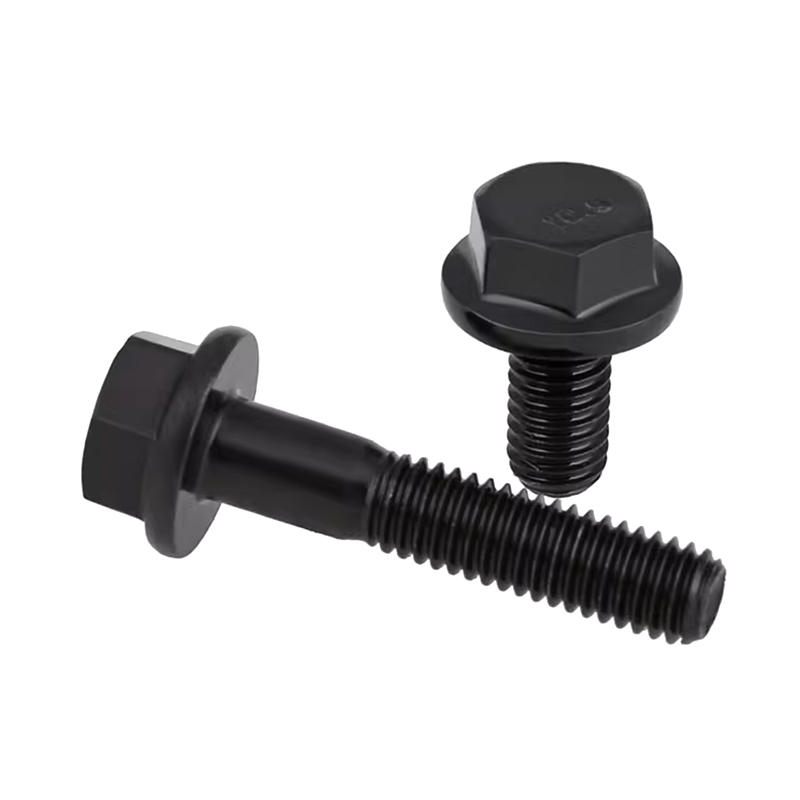 Bulloni flangiati esagonali zincati M6 * 20 in acciaio legato