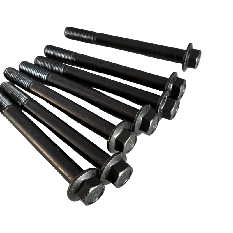 Bulloni flangiati esagonali zincati M6 * 20 in acciaio legato