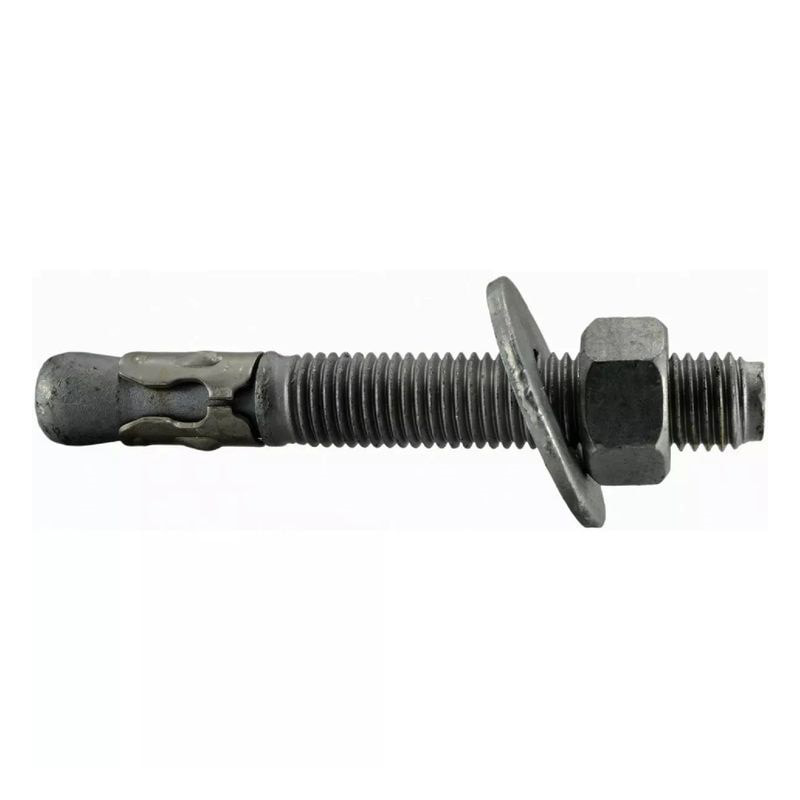Bullone di ancoraggio zincato a caldo in acciaio al carbonio ASTM F1554 Bullone di ancoraggio zincato a caldo in acciaio al carbonio ASTM F1554