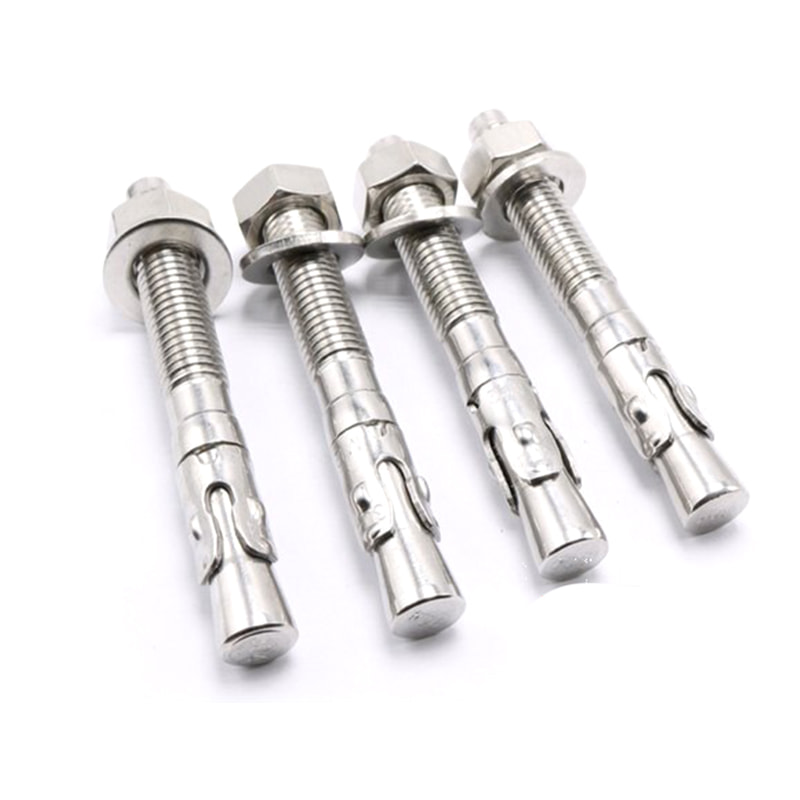 Bullone di ancoraggio zincato a caldo in acciaio al carbonio ASTM F1554 Bullone di ancoraggio zincato a caldo in acciaio al carbonio ASTM F1554